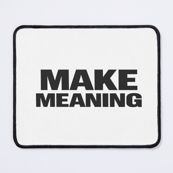 Item preview, Make Meaning Bold Typography designed and sold by RetroPop23.