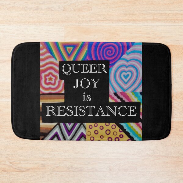 Item preview, QUEER JOY is RESISTANCE (LGBTQIA+) designed and sold by artist-wanna-be.