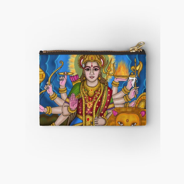 Item preview, Divine Mother Durga Art Design – Spiritual Goddess Illustration designed and sold by Harshit_Digital_Arts.
