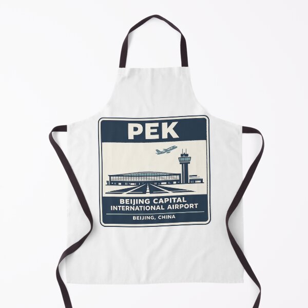 Item preview, PEK Beijing Airport Code Travel Badge designed and sold by CLOUTKULT.