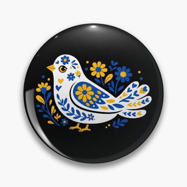 Item preview, Ukraine Folk Art Bird Ukrainian Vyshyvanka Style designed and sold by gunaone-design.