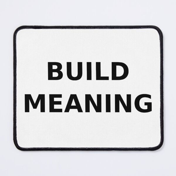 Item preview, Build Meaning Typography Design designed and sold by RetroPop23.