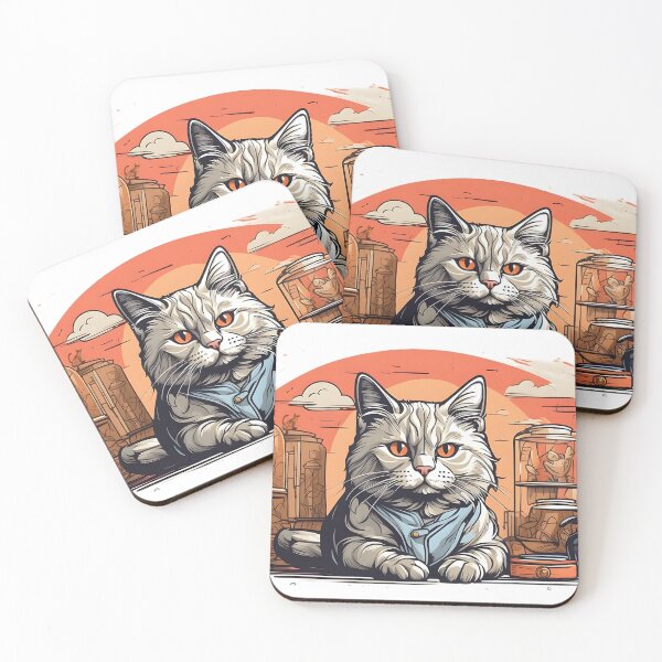Item preview, cat in the museum designed and sold by Karaz's Animal Kingdom.