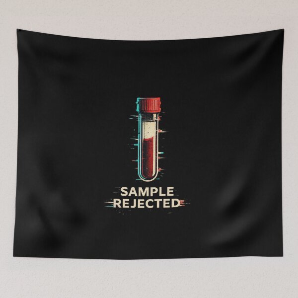 Item preview, Sample Rejected Glitch Lab Tech designed and sold by 97Ts.
