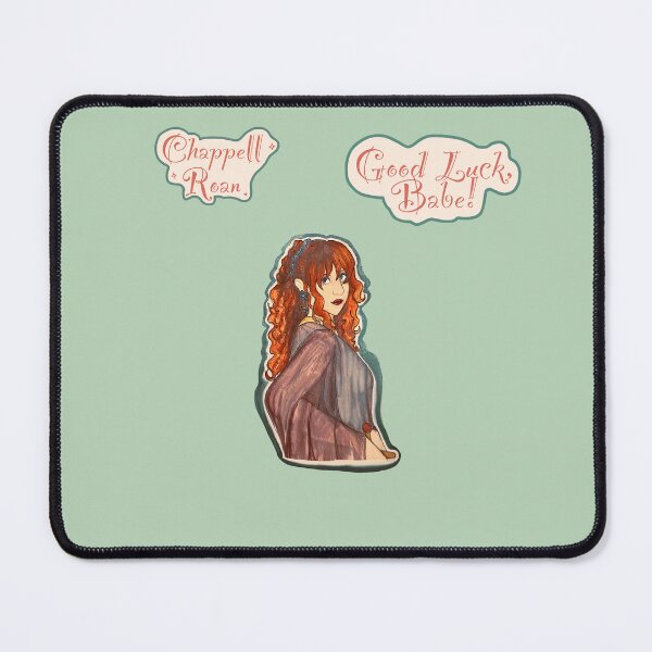 Item preview, Chappell Roan Good Luck, Babe! watercolor design designed and sold by tortillaquemada.