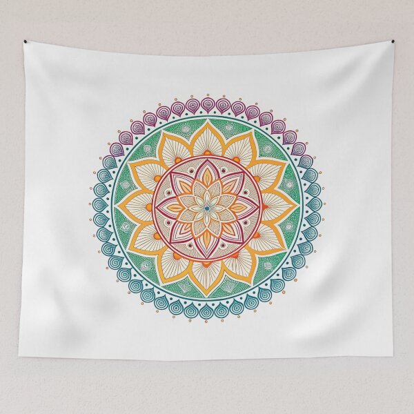 Artikelvorschau, Aufwendiges Mandala-Design im Bohème-Stil – Heilige Geometrie, Zen-Blumenmuster entworfen und verkauft von Anime9122.
