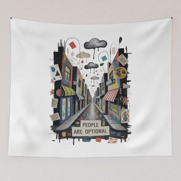 Item preview, People Are Optional Classic T-shirt designed and sold by PaulaArtworks.
