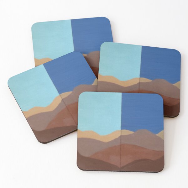 Item preview, Desert Mountains (Day/Night) designed and sold by artist-wanna-be.