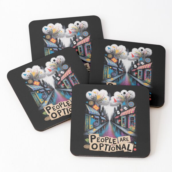 Item preview, People Are Optional Classic T-shirt designed and sold by PaulaArtworks.