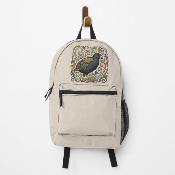 Item preview, Embroidered Takahe – Faux Stitch Botanical Art designed and sold by MvuuStudio.