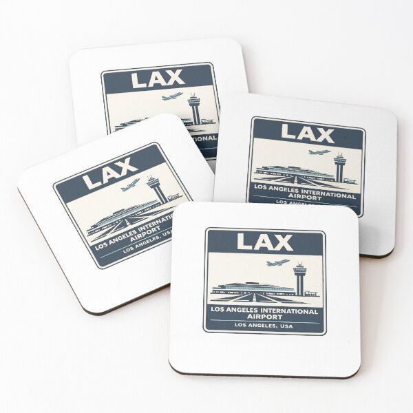 Item preview, LAX Los Angeles Airport Code Badge designed and sold by CLOUTKULT.