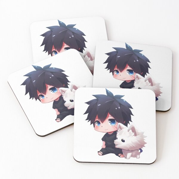 Item preview, anime character with puppy designed and sold by Lellenatavarez.