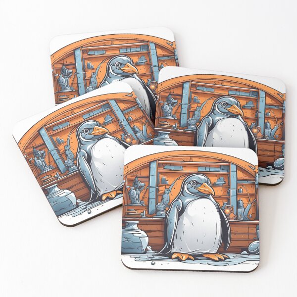Item preview, penguin in the museum designed and sold by Karaz's Animal Kingdom.