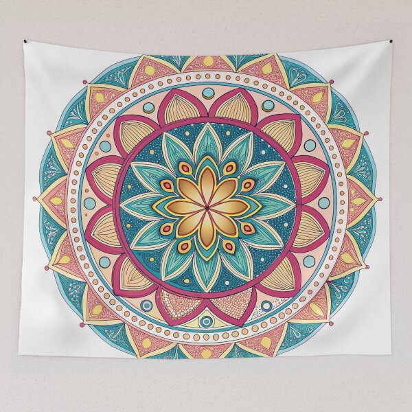 Item preview, Intricate Bohemian Mandala Design - Sacred Geometry Zen Floral Pattern designed and sold by Anime9122.