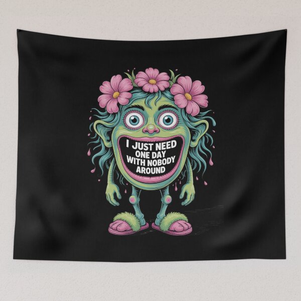 Item preview, I Just Need One Day With Nobody Around Classic T-shirt designed and sold by PaulaArtworks.