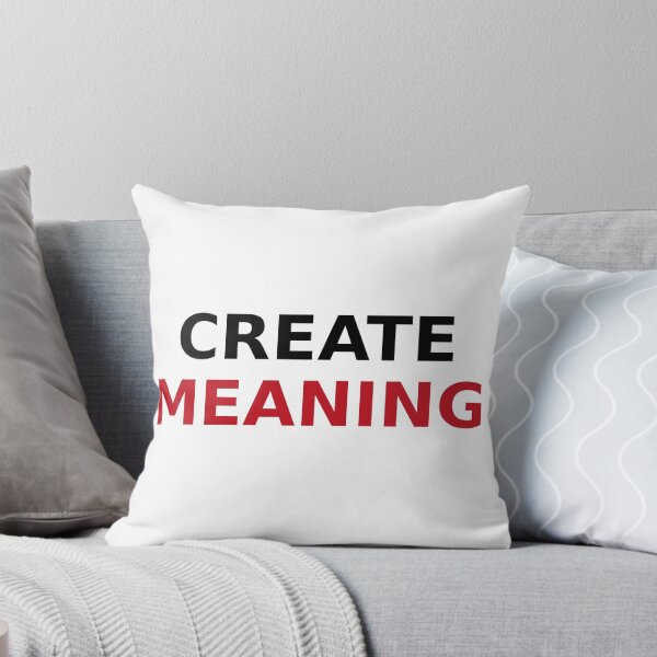 Item preview, Create Meaning Typography Design designed and sold by RetroPop23.