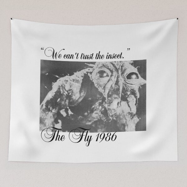 Item preview, The Fly 1986 “We can’t trust the insect” designed and sold by greenspacefing.