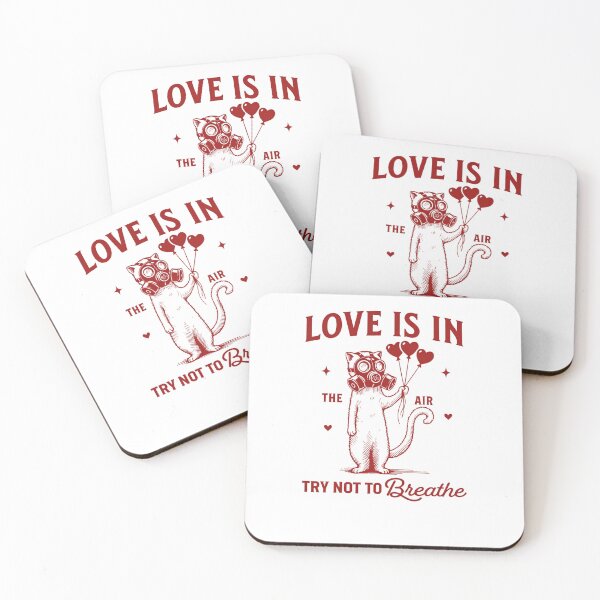 Item preview, Love Is In The Air Try Not To Breathe designed and sold by krystalRomanart.