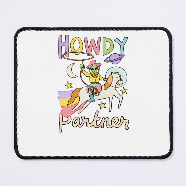 Item preview, Howdy Partner Alien Cowboy On Horse designed and sold by krystalRomanart.