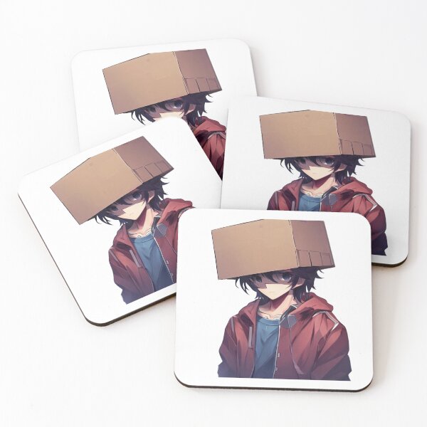 Item preview, anime character, cardboard hat designed and sold by Lellenatavarez.