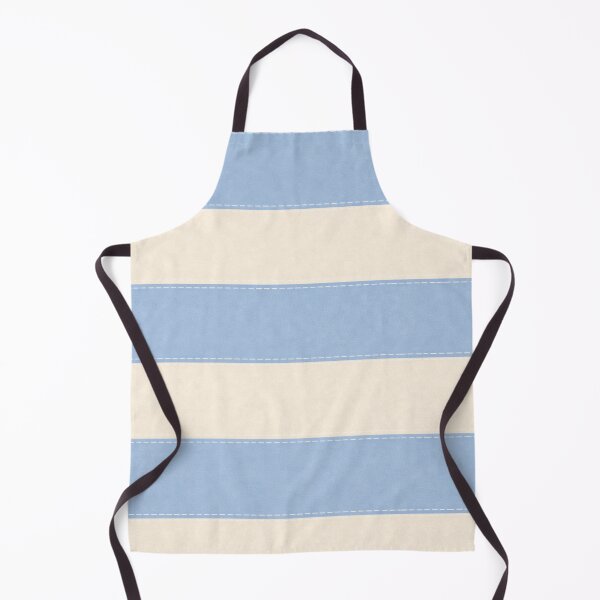 Item preview, Preppy stripes in baby blue and ivory designed and sold by Roxburylane.