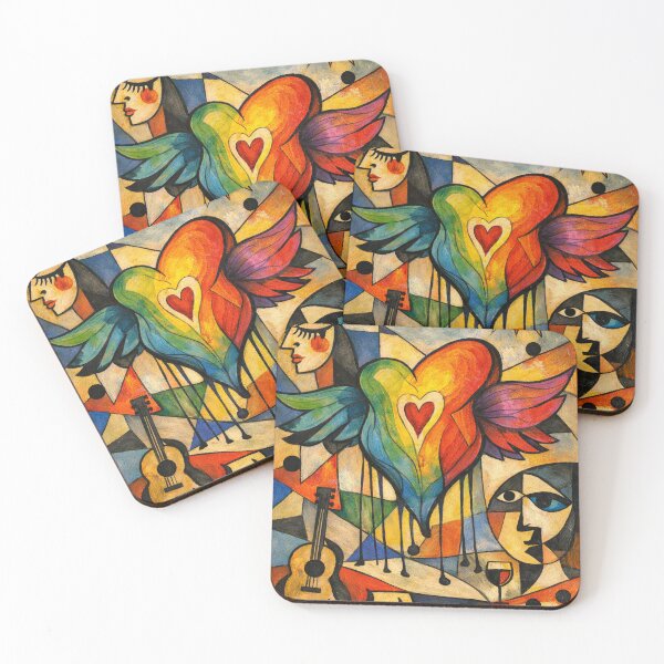 Item preview, Cubist Devotion designed and sold by ECHOES from the SOUL.