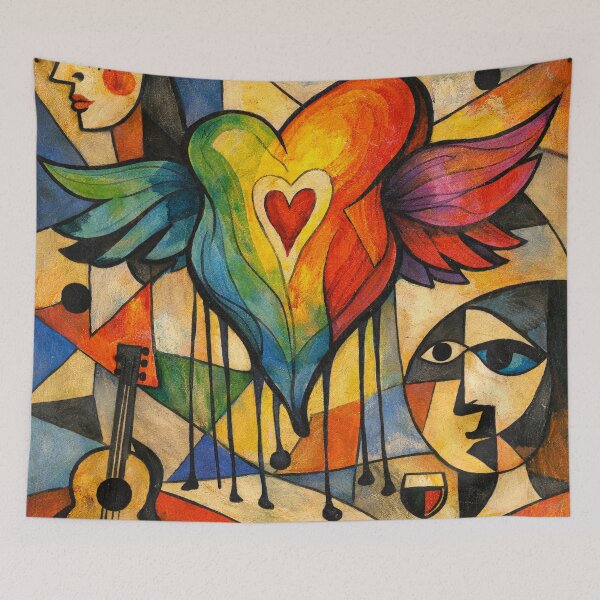 Item preview, Cubist Devotion designed and sold by ECHOES from the SOUL.