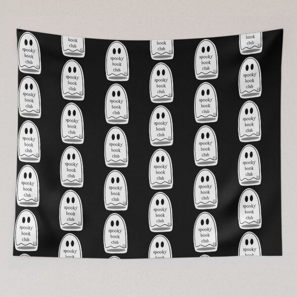 Item preview, Spooky book club ghost designed and sold by Angela’s Doodles.