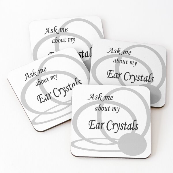 Item preview, Ask Me About My Ear Crystals designed and sold by Vertigo Humor.