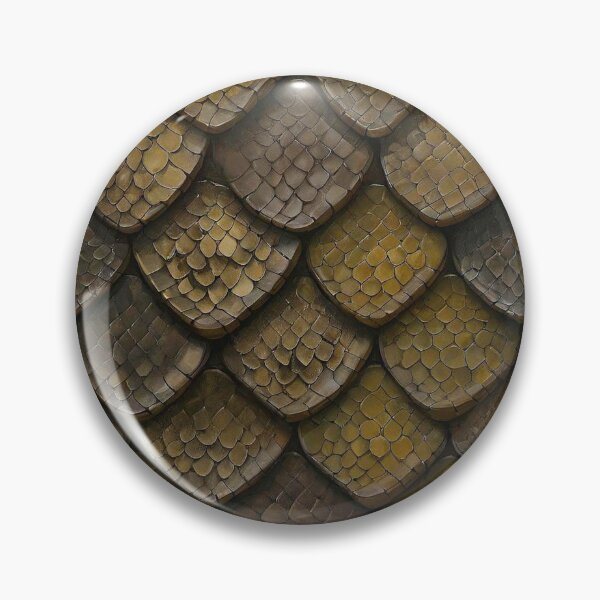 Item preview, Pattern of brown diamond-shaped scales. designed and sold by Giulivo Store Graphic.