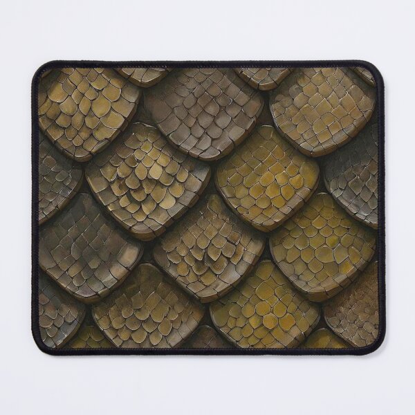 Item preview, Pattern of brown diamond-shaped scales. designed and sold by Giulivo Store Graphic.