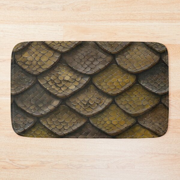 Item preview, Pattern of brown diamond-shaped scales. designed and sold by Giulivo Store Graphic.