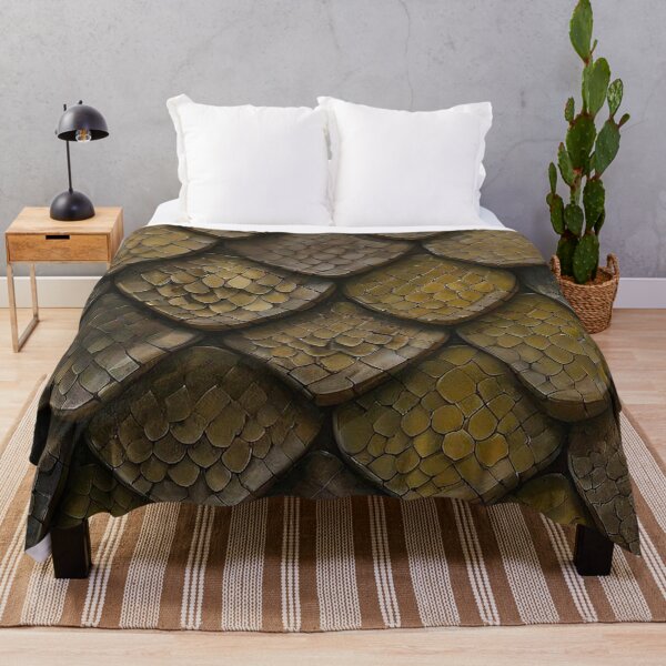 Item preview, Pattern of brown diamond-shaped scales. designed and sold by Giulivo Store Graphic.