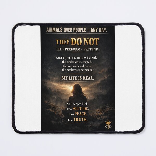 Item preview, animals over people real life truth peace designed and sold by ocd_Jessica.