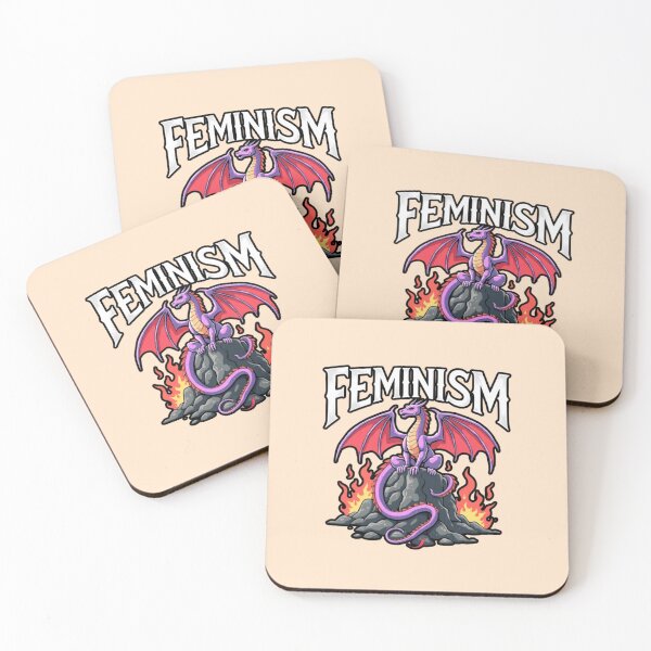 Item preview, Powerful Dragon Guarding Castle Feminist Statement designed and sold by PriyaMagic.