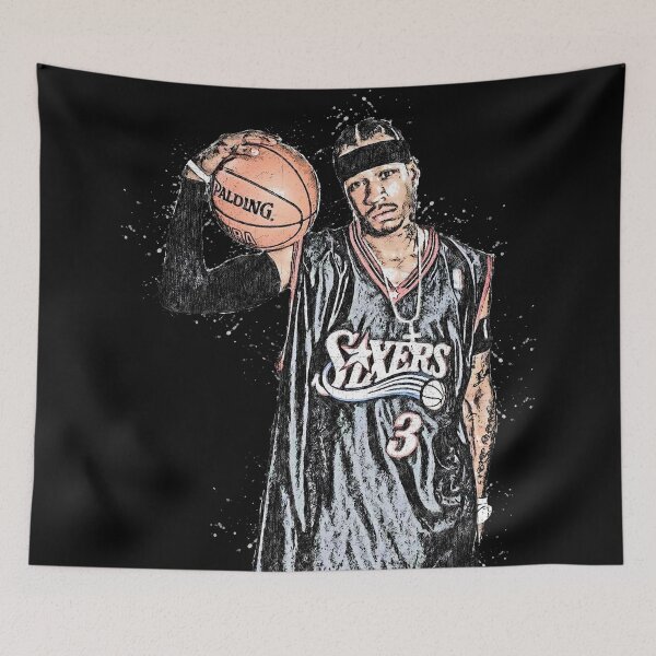 Item preview, Allen Iverson Sixers designed and sold by SiksisArt.