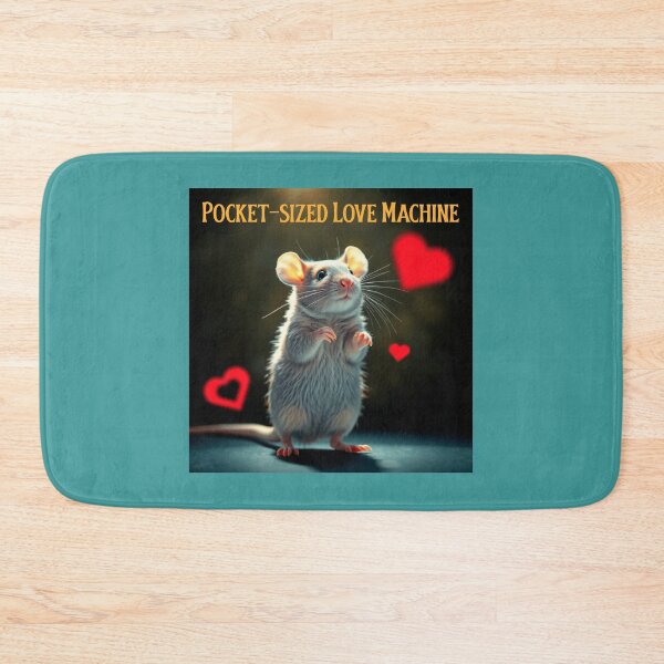 Item preview, Pocket-sized Love Machine Pet Rat designed and sold by Sachie's Studio.