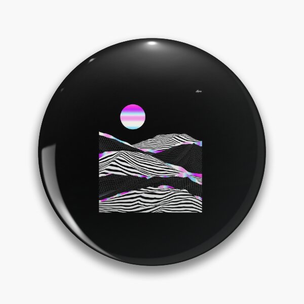 Item preview, Retro Stripes Mountains Landscape designed and sold by luimxmex96.