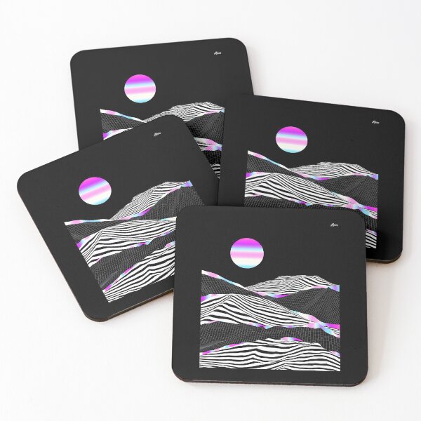 Item preview, Retro Stripes Mountains Landscape designed and sold by luimxmex96.