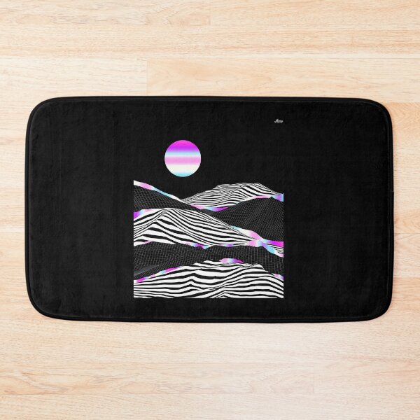 Item preview, Retro Stripes Mountains Landscape designed and sold by luimxmex96.