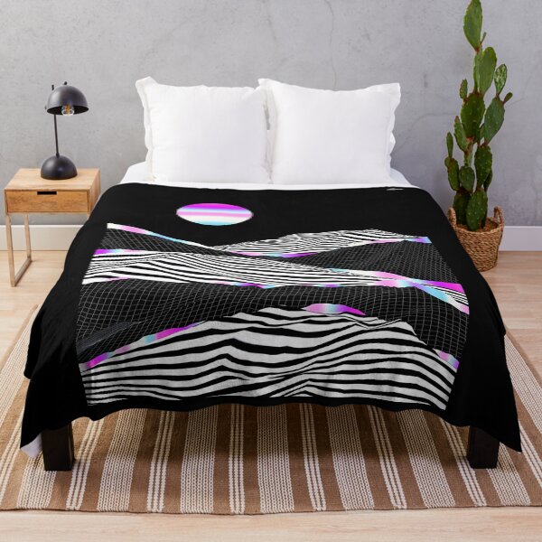 Item preview, Retro Stripes Mountains Landscape designed and sold by luimxmex96.