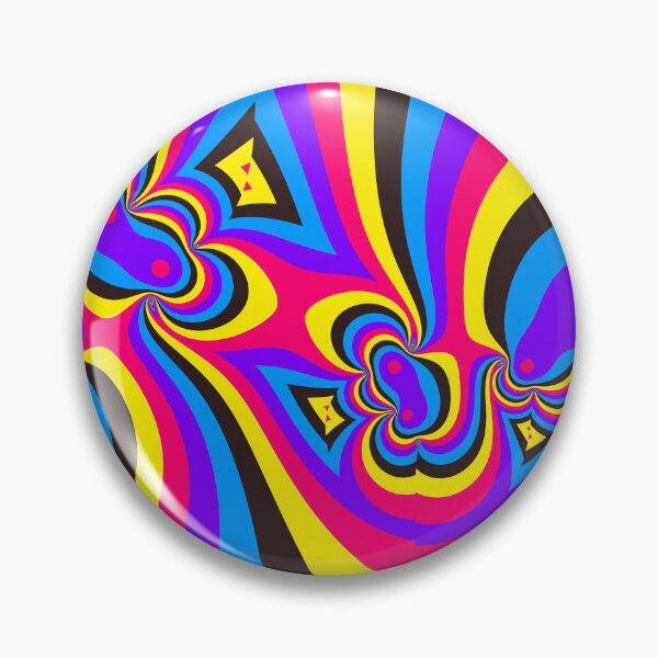 Item preview, Groovy Cosmic Swirl in Neon designed and sold by RenderedWIntent.
