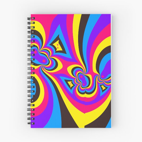 Item preview, Groovy Cosmic Swirl in Neon designed and sold by RenderedWIntent.