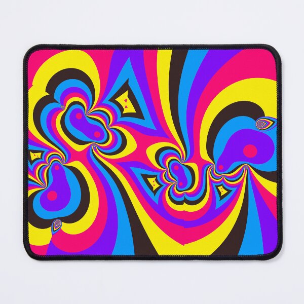 Item preview, Groovy Cosmic Swirl in Neon designed and sold by RenderedWIntent.