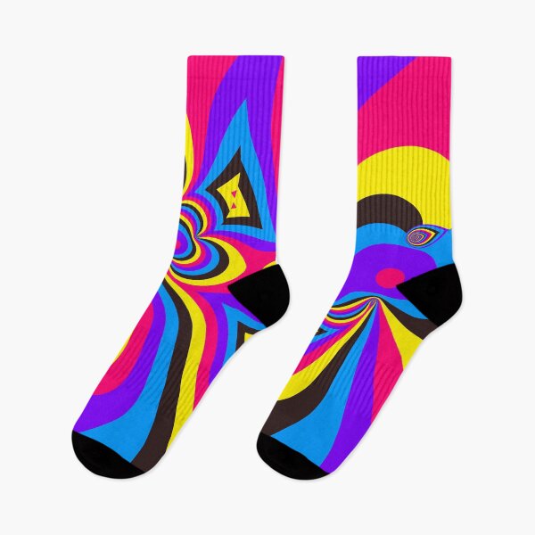 Item preview, Groovy Cosmic Swirl in Neon designed and sold by RenderedWIntent.
