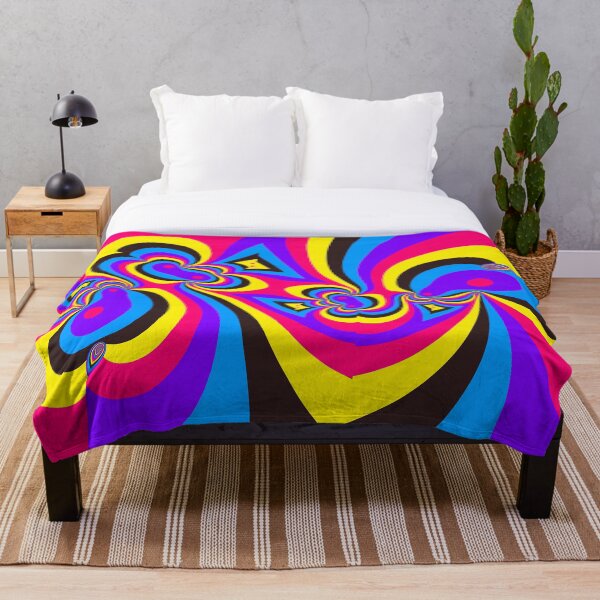 Item preview, Groovy Cosmic Swirl in Neon designed and sold by RenderedWIntent.