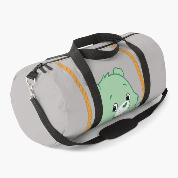 Item preview, Cute Green Teddy Bear on Swing Illustration designed and sold by CleanInkStudio.