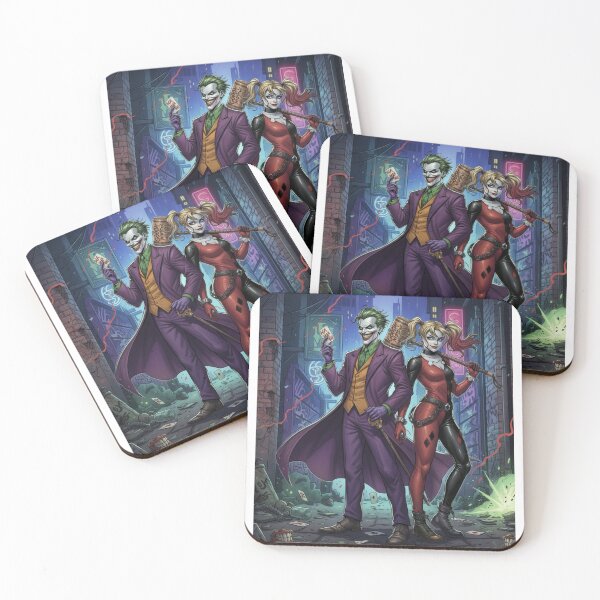 Item preview, Harley Quinn and the joker  designed and sold by Galaxydiamond.