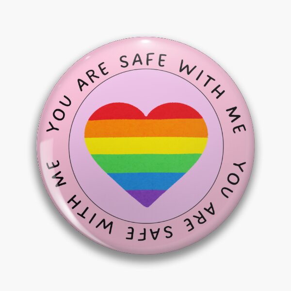 Item preview, You are safe with me pride designed and sold by happy-beans.