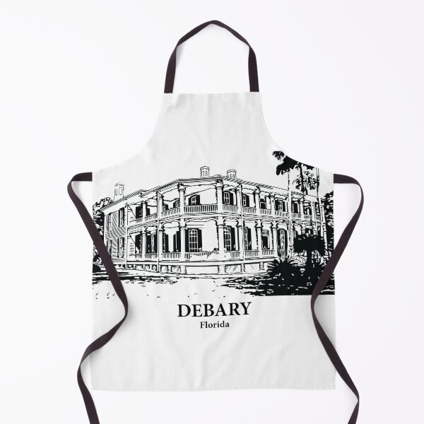 Item preview, DeBary FL - Ink Cityscape Illustration designed and sold by Lakeric.